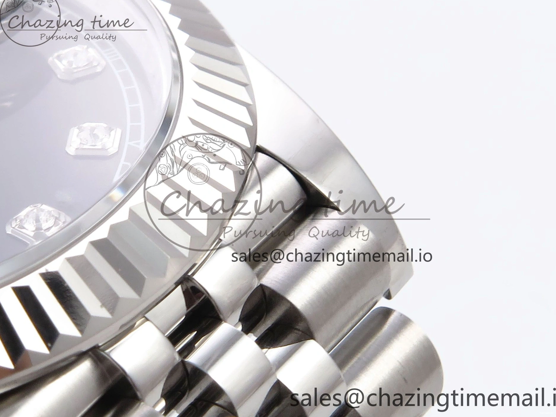 Jubilee 126334 A3235 Best 41 Edition EWEF DateJust Black Dial Diamonds Bracelet on 0201